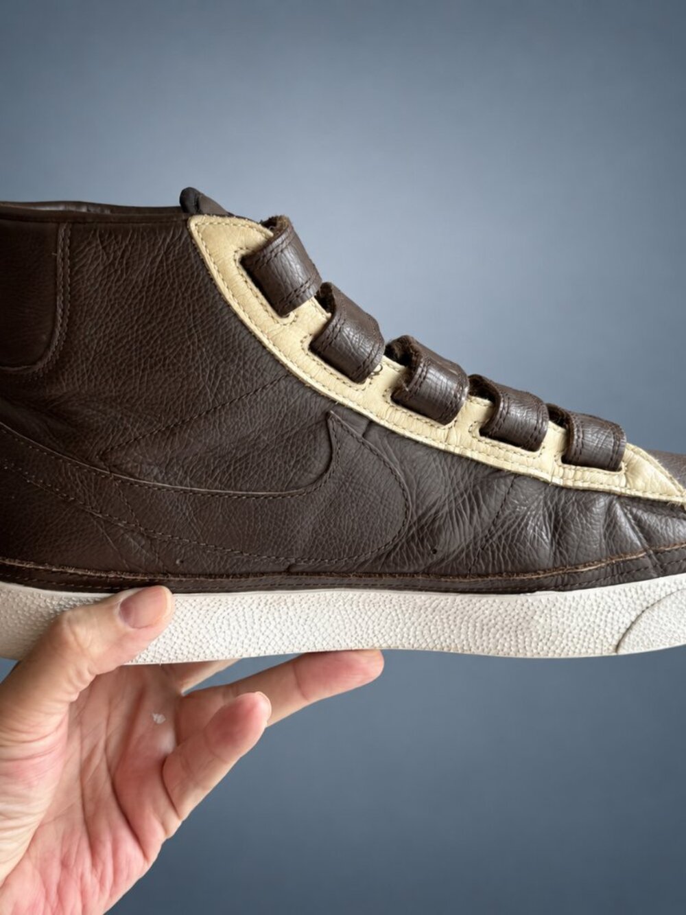 Nike Blazer AC High LE Brown Velcro Men's 12 2009 - Picture 2 of 8